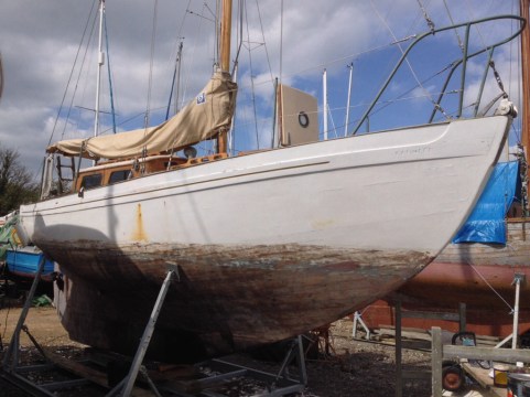 Starboard Topsides - Before